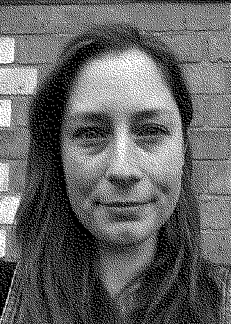 Dithered picture of Jessica Metheringham